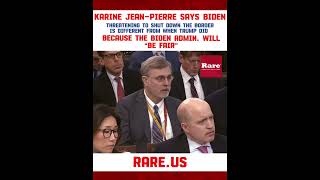 Karine Jean-Pierre’s BLATANT HYPOCRISY during White House Press Briefing…