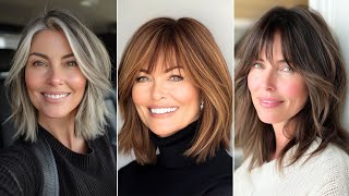 Textured Bob With Side Swept Bangs Asymmetrical Shag Cut Trending Hair Color Ideas Of 2024