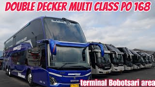 Wow Double Decker PO 168 Masuk Terminal Bobotsari‼️Apakah PO Besar Di Jalur Ini Tergerak ⁉️🤭