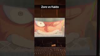 Zoro vs Kaido #zangeki #onepiece #anime #naruto #zoro #luffy #srbee