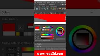 How to change the view panel background color in Maya 2023 #rees3d #maya