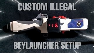 CUSTOM ILLEGAL BEYLAUNCHER SETUP in Hindi !!! BeyGenix | ベイブレードバースト