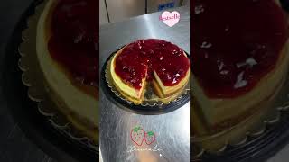 The Best Strawberry Cheesecake 🍓chef jay original recipe #riyadhsaudi