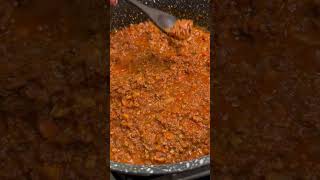 Vegan mushroom and walnuts bolognese 🍝 #shorts #short #shortvideos #recipes #recipeshare #vegan