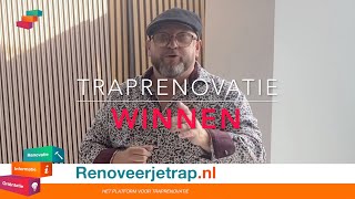 traprenovatie winnen door naam te verzinnen