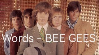 Words BEE GEES - 1968