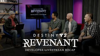 Destiny 2: Revenant | Developer Livestream Recap [UK]