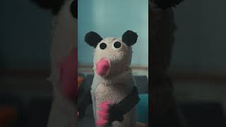 Wait ✋#shorts #puppets #muppets #tiktokdance #opossum #creative