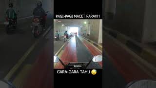 Pagi-pagi macet karena tahu ini #motovlog #vlog #motovlogger #tahu #macet