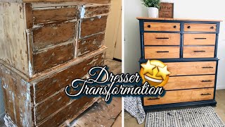 Dresser Makeover | Farmhouse Style!