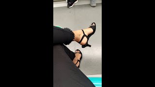 Princess Achootty Heels Feet & Anklets with Black Nails