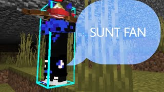 Am pus un fan să văd  cât de bun este pe Minecraft și s-a întâmplat asta...#minecraft #video