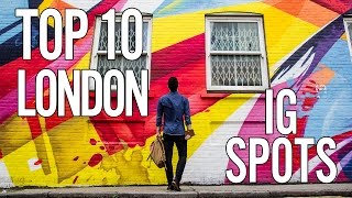 TOP 10 INSTAGRAM SPOTS IN LONDON | Wandergasm