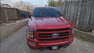 2022 FORD F150 ADDING POWERFOLD MIRRORS AND BOOSTEDGREYGOOSE HARNESS