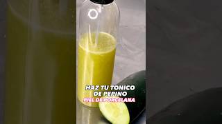 PIEL DE PORCELANA CON ESTE TONICO DE PEPINO #trucosdebelleza #beautyhacks #belleza #pieldeporcelana