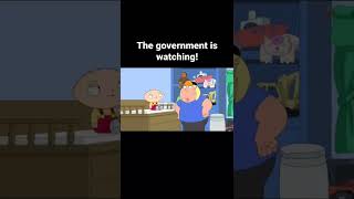 is the government watching us? #familyguy #comedy #funny #shorts