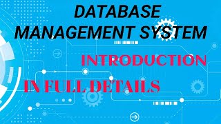 INTRODUCTION DATABASE MANAGEMENT SYSTEM