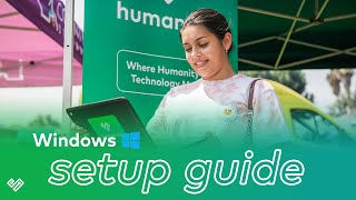 Windows Set Up Guide: English