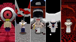 Every Domain Expansion and Ability in Jujutsu Kaisen Minecraft Mod