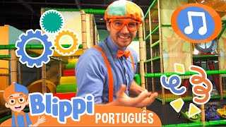 Incrível Canção Divertida do Parquinho do Blippi! | Cante com o Blippi Brasil!