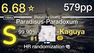 6.68⭐-Kaguya | MYTH & ROID - Paradisus-Paradoxum [Return by Death] +HR #1 579pp 99.90% FC