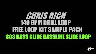 140 BPM Free UK Drill MIDI Bass Slide 808 Bassline Chris Rich Grime Preset Producer Pattern Loop