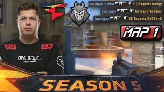 KarrigaN Amazing B Site Hold! Rain One Deags! FaZe Highlights VS G2/Map 1