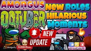 🔥 Among Us New Update 2024! | New Roles, Halloween Lobby & More! 🎃👽 | AR Designifyツ