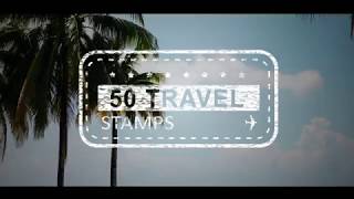 50 Travel Stamps| VideoHive Templates | After Effects Project Files