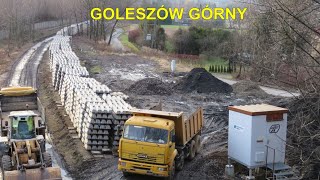 #5 Remont linii kolejowej 190 PKP PLK w skrócie Goleszów Bażanowice Cieszyn