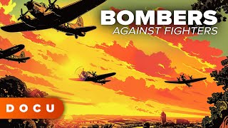 Bombers Against Fighters - Rescue Operations (RARE FOOTAGE,Archive, World War 2, History, WW2)