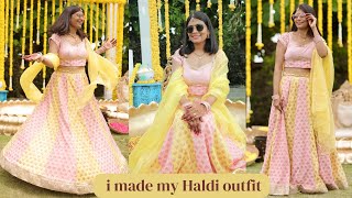 DIY:Haldi outfit