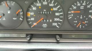 Mercedes 190E 1.8 hladni start