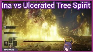 Ina vs Ulcerated Tree Spirit [Hololive Clip]