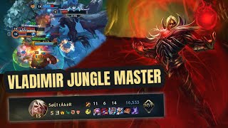 Wild Rift Vladimir Jungle | Top 1 Vladimir Jungle Master Gameplay League Of Legends