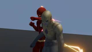 The Flash Vs Reverse Flash | Blender Animation