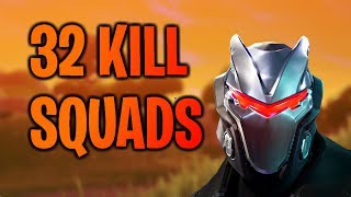 32 KILL SQUADS | NASTY SNIPES + DOUBLE PUMPS