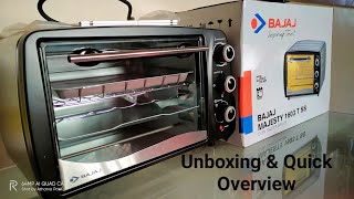 Bajaj Majesty Oven Unboxing & Quick Overview | Best Budget Oven $