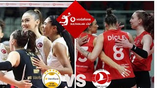 Vakıfbank 🆚️ Türk Hava Yolları Highlights  "Vodafone Sultanlar Ligi "