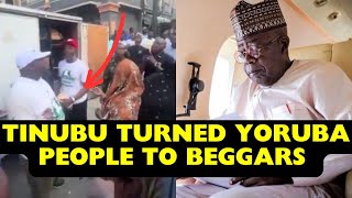 Massive Crowd Of Hungry Yoruba People Begging For Bread In Lagos On Independence Day