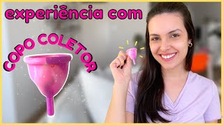 COLETOR MENSTRUAL vale a pena? 🤭| Talita Ramos