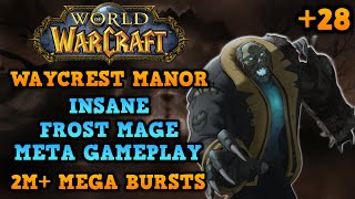 Don't Hate On The Ice Boi | +28 Waycrest Manor | TOP 50 FROST MAGE (EU) | WOW DRAGONFLIGHT