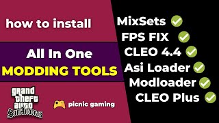 How to install Modding Tools for GTA SA | Install Cleo Essentials in Gta Sa | Asi loader fix gta sa