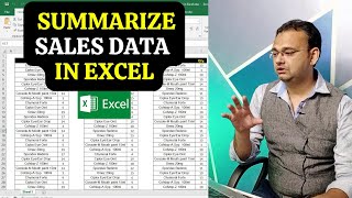 How to Summarize All Sales Data by using Sumif Formula in Excel