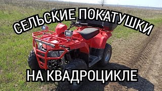 Покатушки на квадроцикле