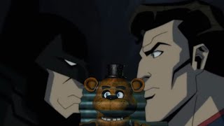 Batman and Superman argue over FNAF Lore