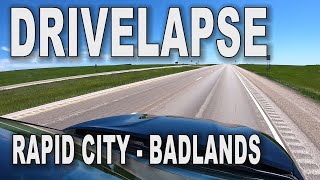 RAPID CITY TO BADLANDS DRIVELAPSE