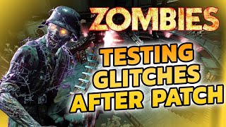 COLD WAR ZOMBIES GLITCHES! TESTING GLITCHES AFTER PATCH