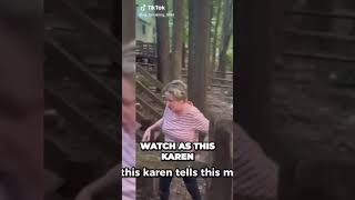 Unleashed Revelation Karen Demands Leash for Dog in Owners Yard