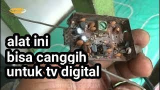 dengan alat ini tv non av bisa jadi tv digital